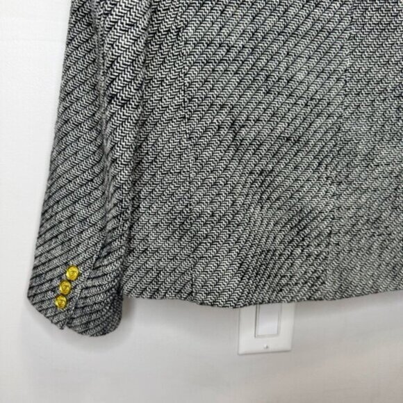 SMYTHE Shrunken 90's Blazer Size Large Luxury Designer Classic - Picture 10 of 14